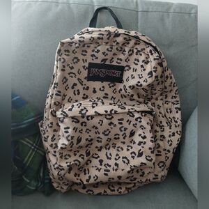 Jansport Superbreak Show Your Spots Leopard Backpack